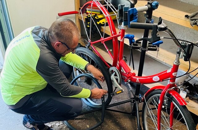 bicycle repairs